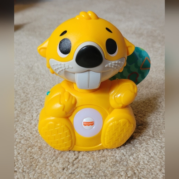 FisherPrice Toys Fisher Price Linkimals Boppin Beaver Learning Toy